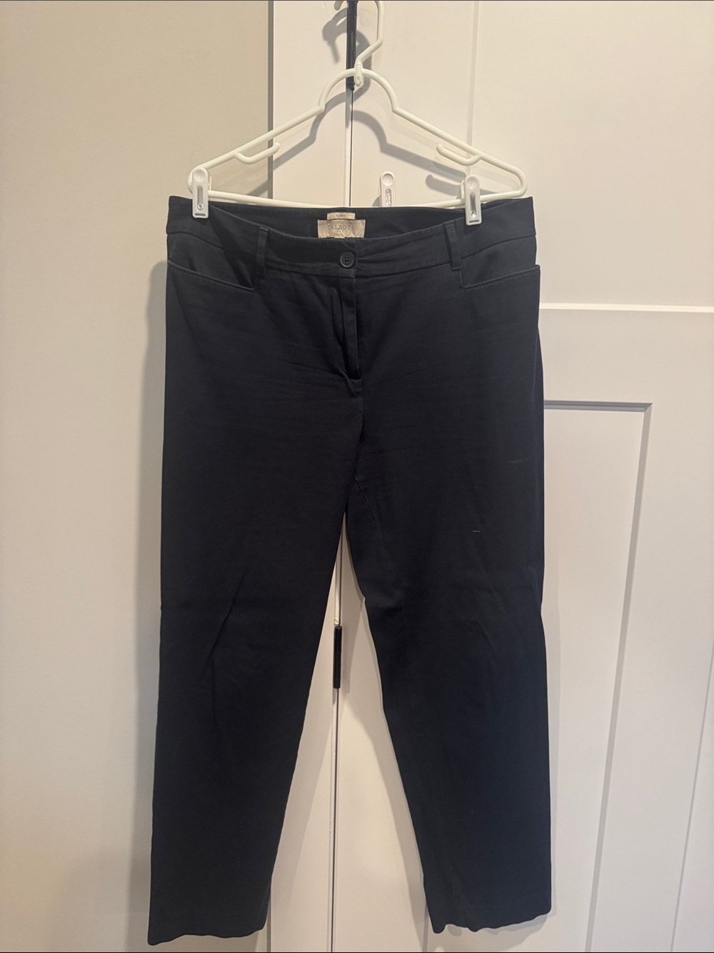 Talbots Curvy Navy Pants - Picture 1 of 7